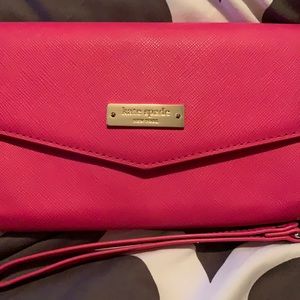 Hot pink Kate spade cell phone wristlet